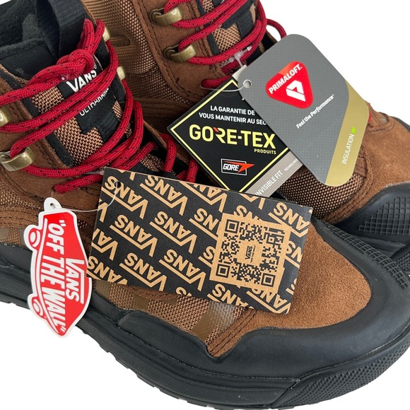 Vans UltraRange EXO Hi MTE-3 Men 8‎ Brown Gore-Tex Primaloft Hiking Boots